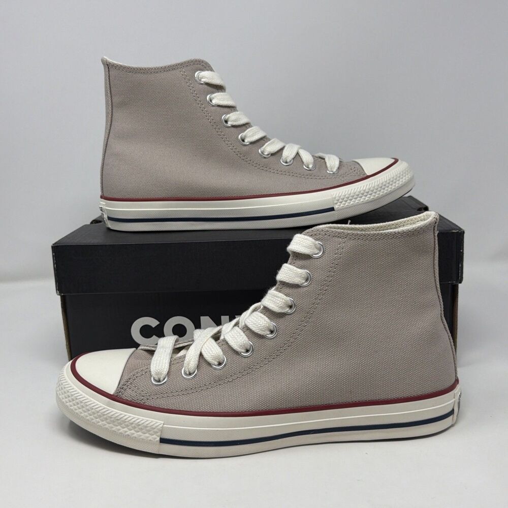 NEW Converse Chuck Taylor All Star High Top Taupe Canvas Womens Size 10
